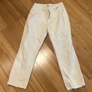 Cream jeans size 8/29 regular straight leg brand - a new day